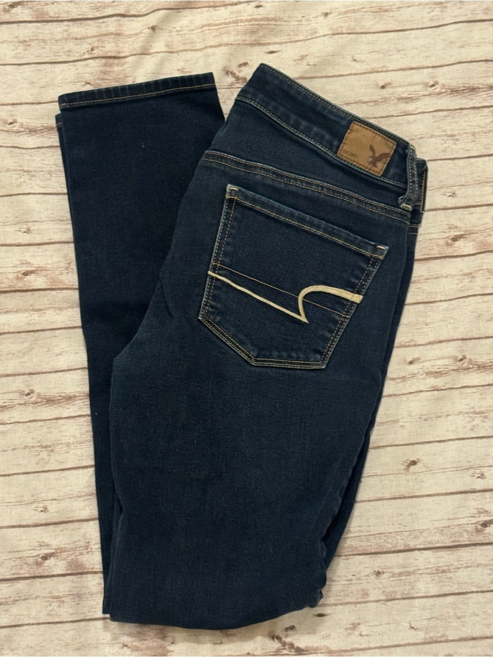 American Eagle Dark Blue Women's Skinny Jeans